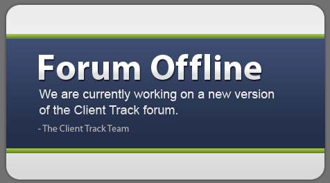 Client Track Forum Offline