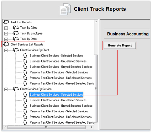 Client Services Reports