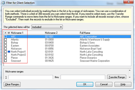 Export Sage Timeslips Screenshot (Step 3)