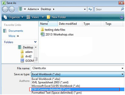 Export Excel Screenshot (Step 2)