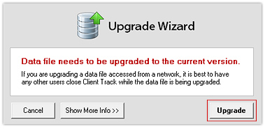 Upgrade Wizard